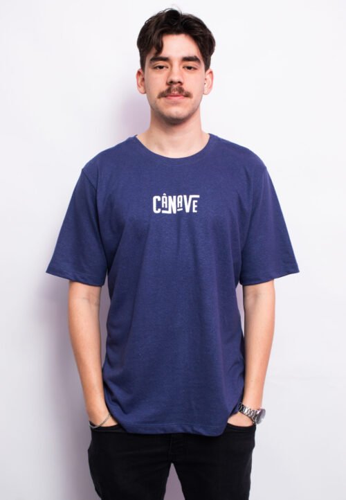 cânave horizontal azul 02 (vizi) Camiseta Cânave - Azul